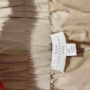 Lightweight wide leg "nautical" pants